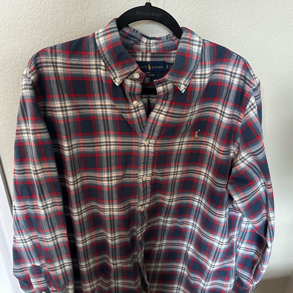 Ralph Lauren Men's Classic Fit Woven Performance Shirt